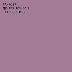 #A47C97 - Turkish Rose Color Image