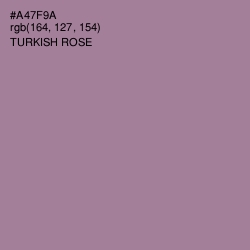 #A47F9A - Turkish Rose Color Image
