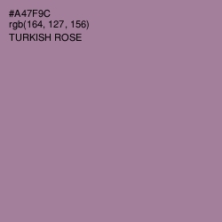 #A47F9C - Turkish Rose Color Image
