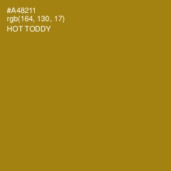 #A48211 - Hot Toddy Color Image