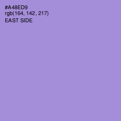 #A48ED9 - East Side Color Image
