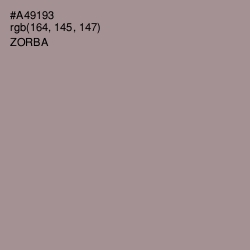 #A49193 - Zorba Color Image