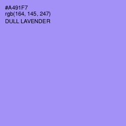 #A491F7 - Dull Lavender Color Image