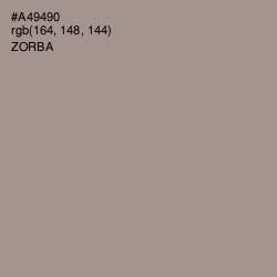 #A49490 - Zorba Color Image