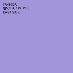 #A495DA - East Side Color Image