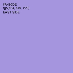 #A495DE - East Side Color Image