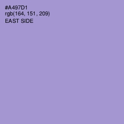 #A497D1 - East Side Color Image