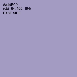 #A49BC2 - East Side Color Image