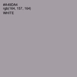 #A49DA4 - Amethyst Smoke Color Image