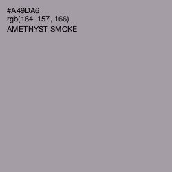 #A49DA6 - Amethyst Smoke Color Image