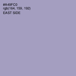 #A49FC0 - East Side Color Image