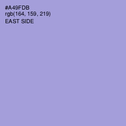 #A49FDB - East Side Color Image
