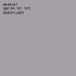 #A4A1A7 - Shady Lady Color Image