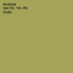 #A4A459 - Husk Color Image