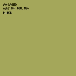 #A4A659 - Husk Color Image