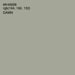 #A4A698 - Dawn Color Image
