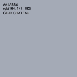 #A4ABB6 - Gray Chateau Color Image