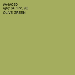 #A4AC5D - Olive Green Color Image