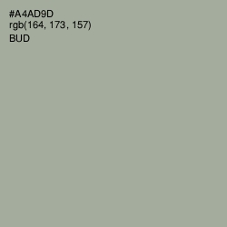 #A4AD9D - Bud Color Image