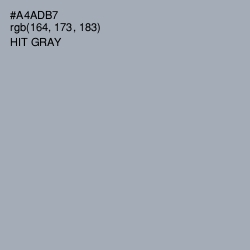 #A4ADB7 - Hit Gray Color Image