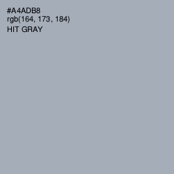 #A4ADB8 - Hit Gray Color Image