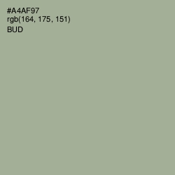 #A4AF97 - Bud Color Image