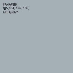 #A4AFB6 - Hit Gray Color Image