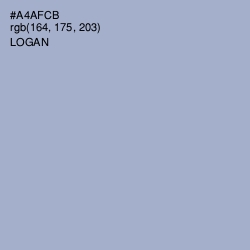 #A4AFCB - Logan Color Image