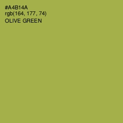 #A4B14A - Olive Green Color Image