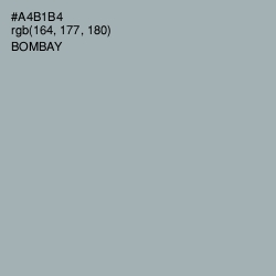 #A4B1B4 - Bombay Color Image