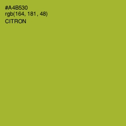 #A4B530 - Citron Color Image