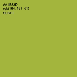 #A4B53D - Sushi Color Image