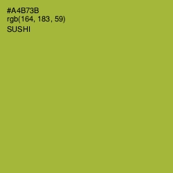 #A4B73B - Sushi Color Image