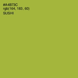 #A4B73C - Sushi Color Image