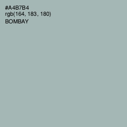 #A4B7B4 - Bombay Color Image