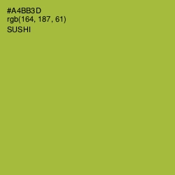 #A4BB3D - Sushi Color Image