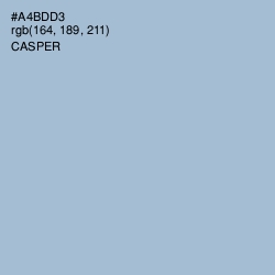 #A4BDD3 - Casper Color Image