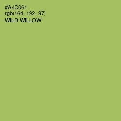 #A4C061 - Wild Willow Color Image