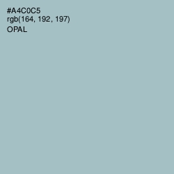 #A4C0C5 - Opal Color Image