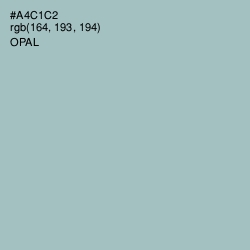 #A4C1C2 - Opal Color Image