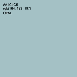 #A4C1C5 - Opal Color Image