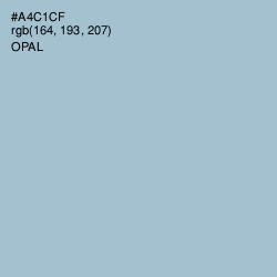 #A4C1CF - Opal Color Image