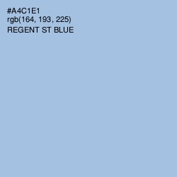 #A4C1E1 - Regent St Blue Color Image