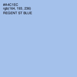 #A4C1EC - Regent St Blue Color Image