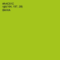 #A4C51C - Bahia Color Image