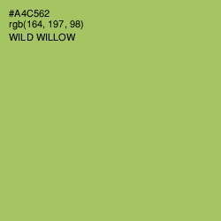 #A4C562 - Wild Willow Color Image