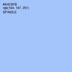 #A4C5FB - Spindle Color Image