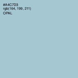 #A4C7D3 - Opal Color Image