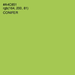 #A4C851 - Conifer Color Image