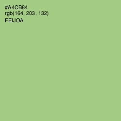 #A4CB84 - Feijoa Color Image